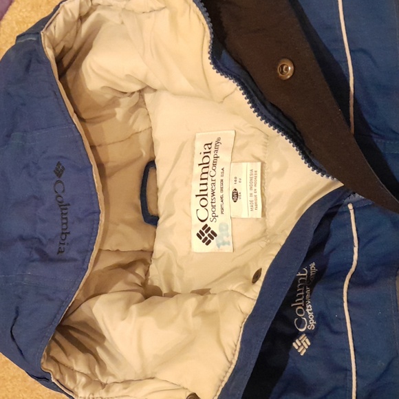 Boys Columbia Snow Puffer Jacket Size 10/12 - Picture 3 of 8